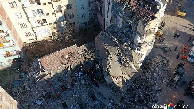 Arama kurtarma çalışmaları drone ile görüntülendi