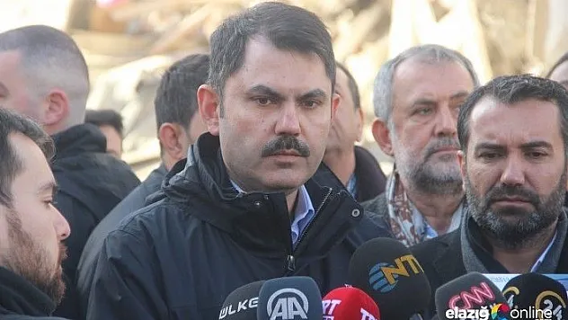 Bakan Kurum: &quotTOKİ bin 400 konutun yapılması için proje çalışmalarına başladı&quot