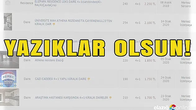Bu ne fırsatçılık yapmayın, aynı şehirde yaşıyoruz