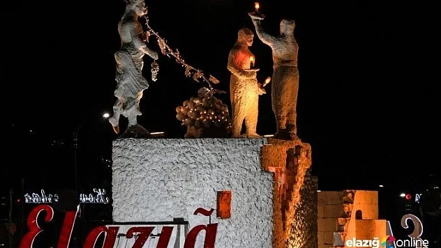 Elazığ'da dolunayın görsel şöleni