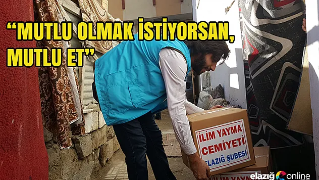 Hazırlanan gıda paketleri 500 aileye ulaştırıldı