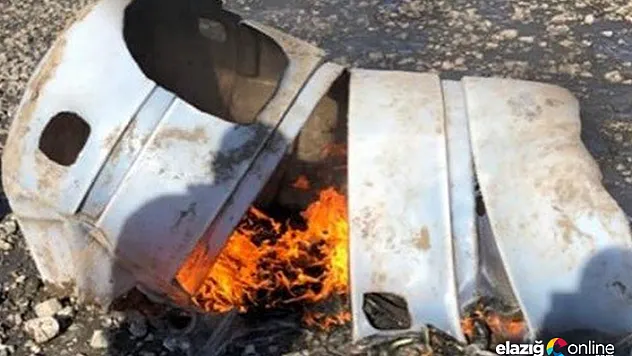 Kullanılması yasak olan güme imha edildi