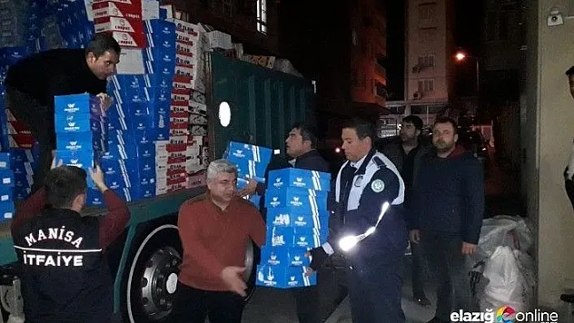 Manisa, Elazığ için seferber oldu