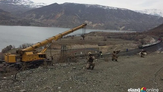 Mayınlı saldırıda devrilen vagonlar 4. yılında kaldırıldı