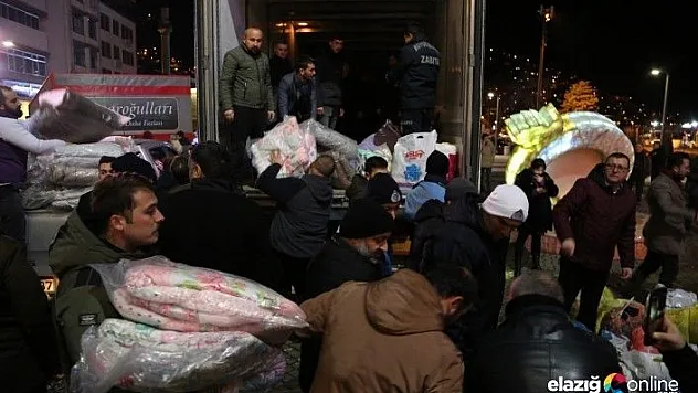 Ordu, Elazığ için seferber oldu