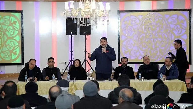 Bakan Kurum: &quotElazığ eskisinden daha güzel olacak&quot