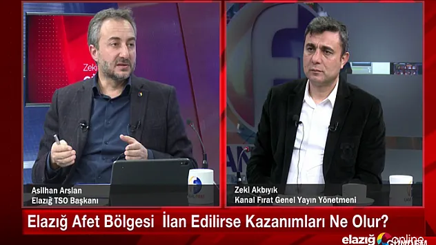 Başkan Arslan: Elazığ Kesinlikle Afet Bölgesi İlan Edilmeli