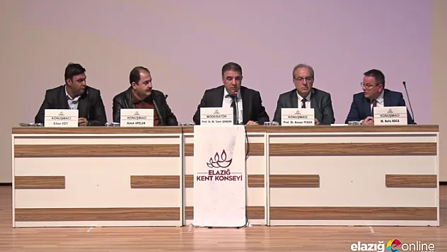 Elazığ Kent Konseyi tarafından şehrin inşası masaya yatırıldı