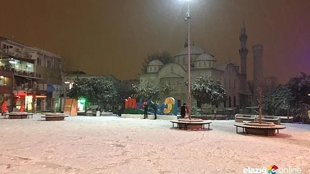 Malatya'da eğitime kar engeli