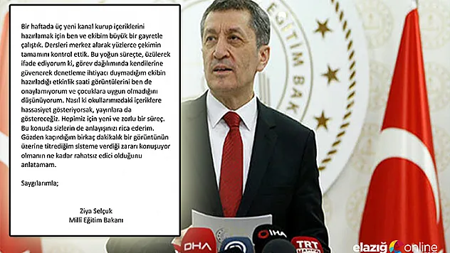 Bakan Selçuk EBA'daki Tartışmalı Görüntüler İle İlgili Konuştu