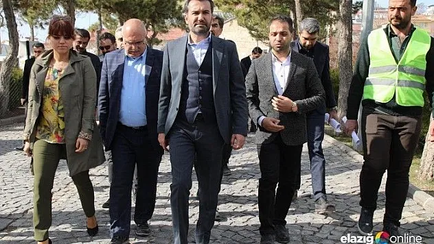 Başkan Şerifoğulları, İki Vizyon Projesine Yönelik Çalışmaları Yerinde İnceledi