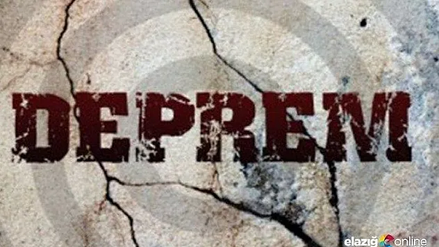 Elazığ'da Gece Yarısı Deprem!