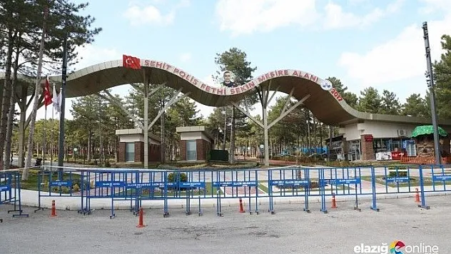 Elazığ'da mesire ve piknik alanları kullanıma kapatıldı