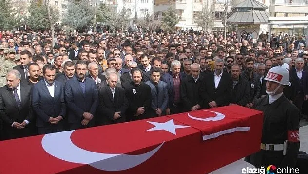 Elazığlı şehit Coşkun son yolculuğuna uğurlandı