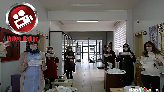 Özel bireyler sağlıkçılar için maske üretimine başladı