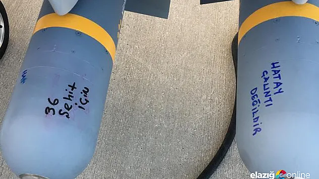 SİHA mühimmatlarında net mesaj:'Hatay çalıntı değildir&quot