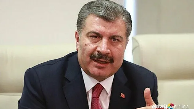 Bakan Koca, koronavirüs ilgili Türkiye'deki son durumu açıkladı