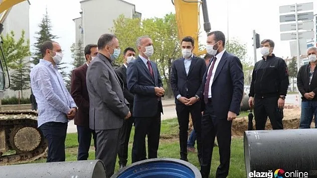 Başkan Şerifoğulları,'Güzel ve kaliteli içme suyunu halkımıza ulaştırmış olacağız'