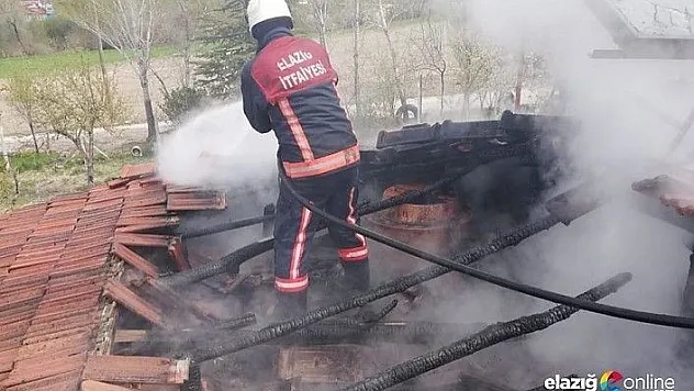 Çıkan yangın itfaiye ekiplerinin müdahalesiyle söndürüldü