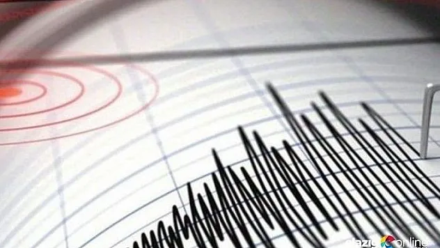 Elazığ'da 3.8 büyüklüğünde deprem