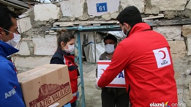 Elazığ'da Vefa Sosyal Destek Grubu 49 bin 120 aileye ulaştı