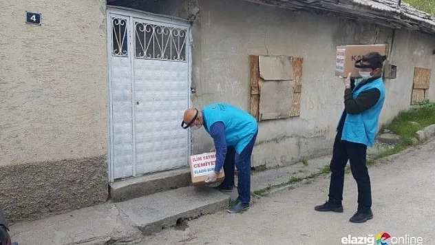 Elazığ'da bin aileye gıda paketi ulaştırıldı