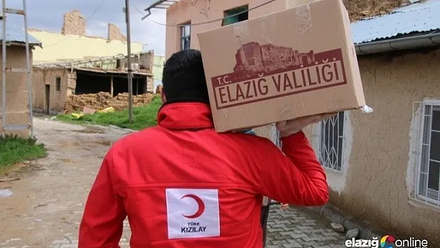 Elazığ'da Vefa Sosyal Destek Grubu 58 bin 500 aileye ulaştı