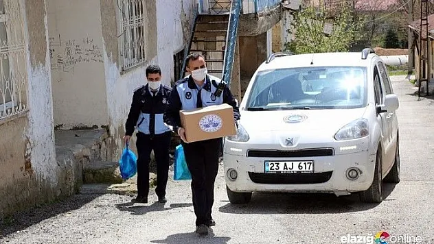 Elazığ Belediyesi ihtiyaç sahibi vatandaşların yanında