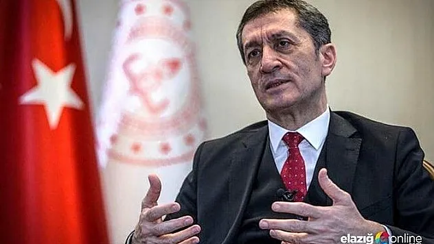 Milli Eğitim Bakanı Ziya Selçuk velilere seslendi