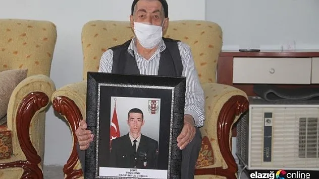 Şehit babasından, &quotMilli Dayanışma&quot kampanyasına destek