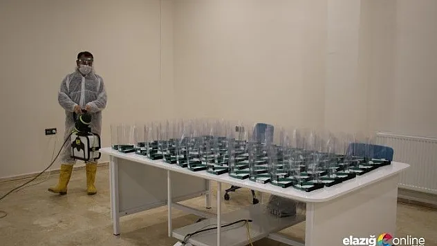 Siper üretiminde seriye geçtiler, ventilatör için çalışma başladı