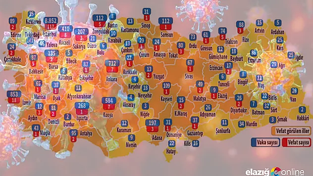 Türkiye'deki son vaka ve kayıp sayıları açıklandı!