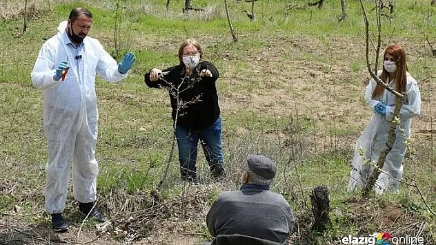 Vefa ekipleri 80 yaşındaki çiftçinin bahçesinde budama yaptı