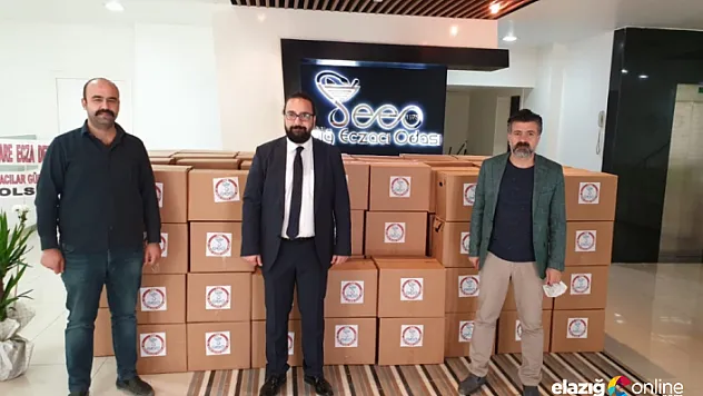Elazığ Eczacı Odasından Anlamlı Yardım