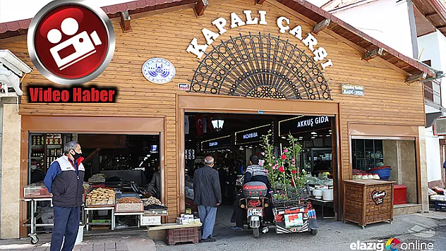 Elazığ'da 92 yıllık kapalı çarşı 44 gün sonra açıldı