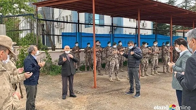 Tunceli'de Polis Özel Harekat Timleri dualarla El-Bab'a uğurlandı