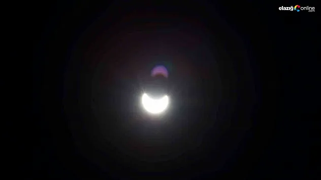 2022'nin son güneş tutulması Elazığ'da da görüldü