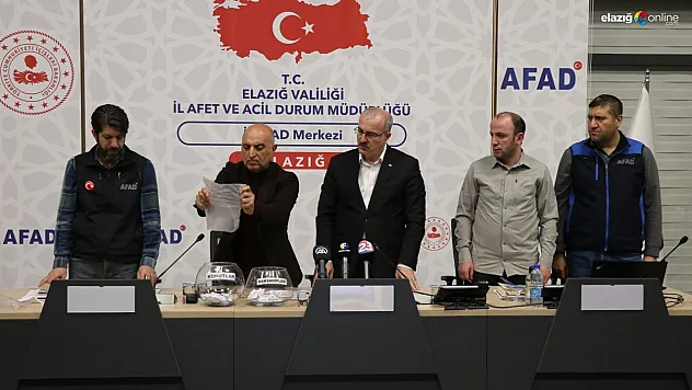 257 deprem konutu ve 242 iş yeri için kura çekildi