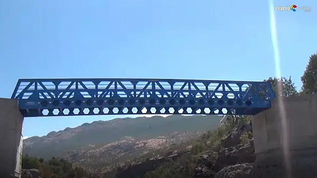4 askerimizi şehit verdiğimiz yere 'Dipni Çayı' üzerine köprü yapıldı