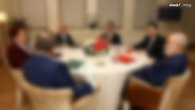 6'lı masa bu kez Elazığ'da kuruldu!