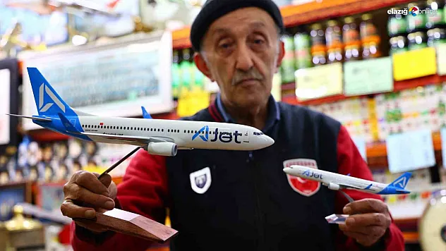 A Jet'ten Elazığlı koleksiyonere vefa: 60 yıllık hayale anlamlı hediye