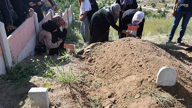 Talihsiz kız anneannesinin yanına defnedildi