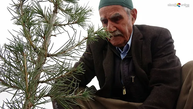 74 yaşındaki İsmail dede çocukluk hayalini gerçekleştirmek için kolları sıvadı