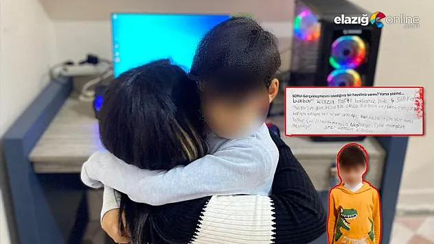 9 yaşındaki Hüseyin'in kağıda yazdığı hayali gerçek oldu