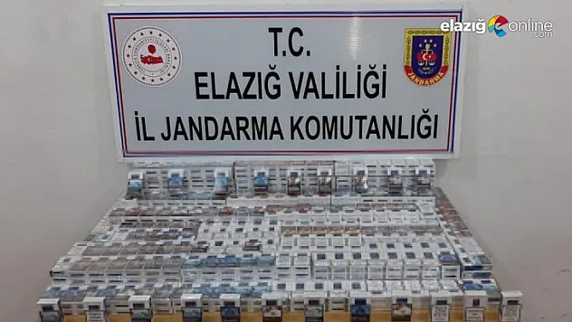 910 paket bandrolsüz sigara ele geçirildi