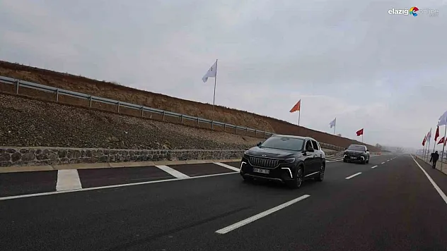 Bakan Abdulkadir Uraloğlu, Harput İl Yolunu Togg ile Açtı!