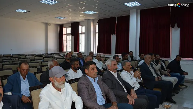 Adaklı'da muhtarlar toplantısı gerçekleştirildi