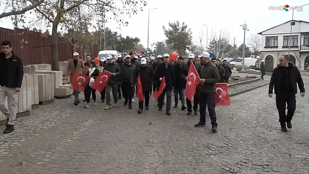 'Adalet Personeli 100. Yıl Etkinlikleri' Harput'ta yapılan yürüyüş ile sona erdi