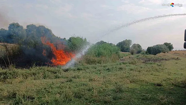 Kovancılar Köprüdere'de Çıkan Yangın Kontrol Altına Alındı!