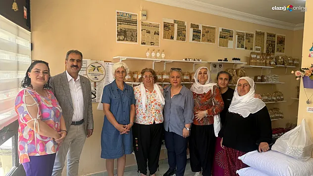 Ağın'da Kadın Girişimciliği Yanmadı: Elazığ Anahtar Parti'den Anlamlı Ziyaret!